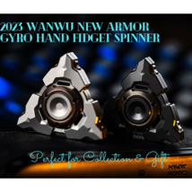 WANWU New Armor Stainless Steel Hand Fidget Gyro Spinner for Gift &amp; Coll... - £78.63 GBP+