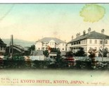 Kyoto Hotel Postcard Kyoto Japan 1900&#39;s Hand Colored  - $11.88