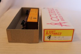 HO Scale Accurail, 40&#39; Box Car, WFE Great Northern, Yellow #49372 Built - £23.59 GBP
