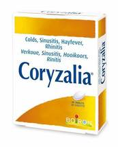 CORYZALIA 40 tabs relief of colds and runny nose hemeopatic remedy(PACK ... - £39.54 GBP
