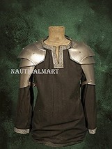 NAUTICALMART Metal Armor Larp-Militia Armor Medieval pauldron - Shoulder... - £114.16 GBP