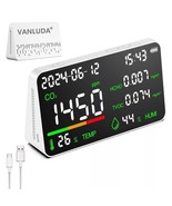 7-in-1 Air Quality Monitor, Indoor Humidity Monitor Temperature, CO2, TV... - €32,80 EUR