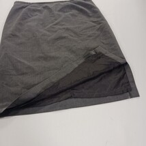 Cato RN#37080 Women's Gray Side Slits Rear Zipper Pencil Skirt Size 12 image 14