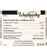 The Best Of Tchaikovsky Vol. 1 - $8.77