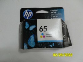 HP 65 Tri-Color Ink Expiration March 2023 - £9.15 GBP