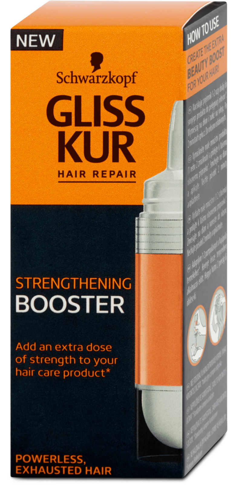 Genuine Schwarzkopf Gliss Kur Hair Repair Strengthening Booster Hair Care 15 ml  - $17.50