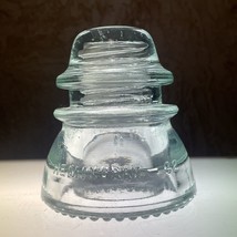 Hemingray No 42  32 Clear Glass Telephone Electric Line Insulator Made IN U.S.A. - £8.20 GBP