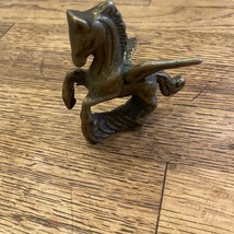 Vintage Solid Brass Pegasus Horse Figurine 3” - £6.29 GBP