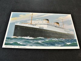 Cunard Lines Cruise Ship M.V. Britannic- Unposted 1900s Postcard. - £12.11 GBP