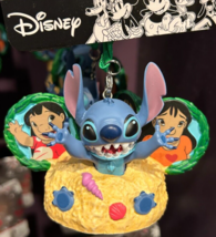 NEW 2024 Disney Lilo &amp; Stitch Mickey Ear Hat Ornament NWT Holiday Nani Jumba - £33.52 GBP