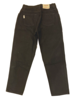 Vintage Gitano Jeans Womens 16 Short Black High Rise Mom Heavy Denim 80s 32x30 - £10.02 GBP