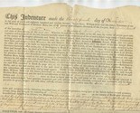 1812 Indenture Sealed Deed Northampton Burlington County New Jersey - £200.43 GBP