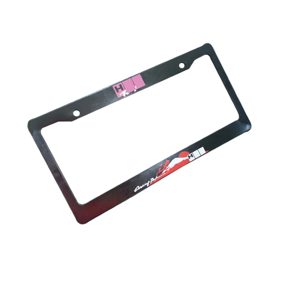 Sal usa standard car license plate frame jdm style racing for hk decoration auto number thumb200