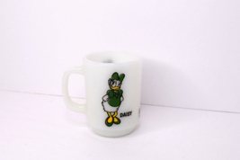 Vintage Daisy Duck Pepsi Collectors Series Milk Glass Coffee Mug Anchor Hocking - £11.89 GBP