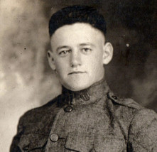 World War I U.S. Army Engineer Soldier Real Photo Postcard RPPC - $14.03