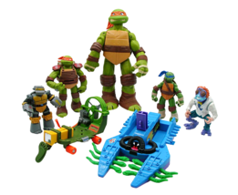 Teenage Mutant Ninja Turtle TMNT Action Figures Vehicles Kids Toys Collect Vtg - £30.78 GBP