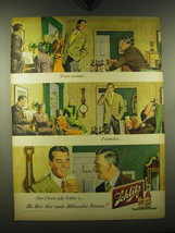 1948 Schlitz Beer Advertisement - I was curious.. I tasted it.. - £14.54 GBP