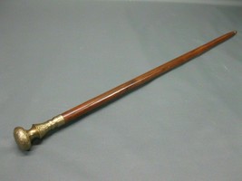 New Solid Antique Solid Brass Handle Wooden Walking Stick Cane Vintage D... - £31.00 GBP
