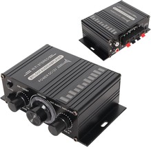 Power Amplifier: Ak-160Bt Bluetooth 5.0 Stereo Audio, 20W X 2 X 2, And P... - $34.97