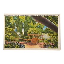 Mexican Carreta - Ramona&#39;s Marriage Place - San Diego CA 1941 Linen Postcard - £6.86 GBP