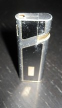Vintage COLIBRI Silver Tone Engravable Automatic Gas Butane torch Lighter - £12.57 GBP