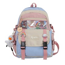 Awaii duck large capacity waterproof nylon shoulders women backpack girls travel female thumb200