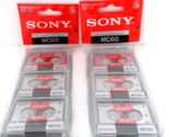 2X Sony MC60 Microcassettes 60 Minutes Each Side =240 Minutes Total - £7.90 GBP