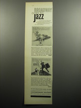 1957 Contemporary Records Ad - Shelly Manne &amp; His Friends&#39; modern jazz - £14.65 GBP