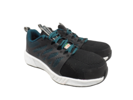 Reebok Work Women&#39;s Fusion Flexweave Safety Toe Work Shoes RB314 Teal Size 8W - £45.83 GBP