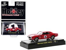1968 Pontiac Firebird 400 H.O. #1 Carousel Red with White Stripes &quot;Holle... - £15.94 GBP