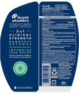 Head &amp; Shoulders 2-In-1 Clinical Strength Dandruff Defense Intensive Itc... - £31.69 GBP
