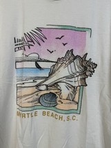 Vintage Myrtle Beach T Shirt Single Stitch Tee Tourist Destination XL USA 90s - $24.99