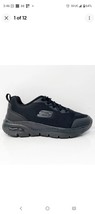 Skechers Womens # 10 Arch Fit SR 108019 Black Slip Ressistant Work Shoes  - $64.38