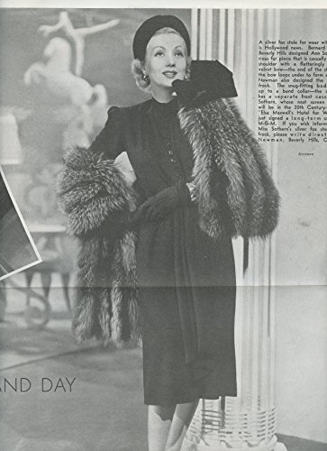 Ann Sothern 1930&#39;s original clipping magazine photo 1pg 9x12 #R2909 - $4.89