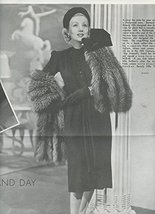 Ann Sothern 1930&#39;s original clipping magazine photo 1pg 9x12 #R2909 - £3.86 GBP