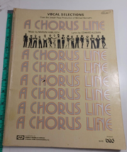 A Chorus Line Music By Marvin Hamlisch Lyrics By Edward Kleban - Music Sheet - £7.76 GBP