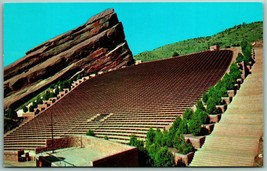 Red Rocks Theatre Denver Mountain Peaks Colorado CO UNP Chrome Postcard J14 - £2.28 GBP
