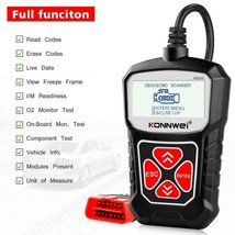 Konnwei Kw310 Obd2 Scanner For Auto Obd 2 Car Scanner Diagnostic Tool Automotive - £22.17 GBP