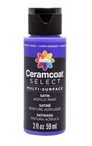 Delta Ceramcoat Select Multi-Surface Satin Paint, 04079 Vibrant Violet, ... - £2.74 GBP