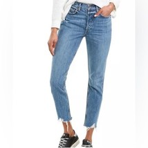 Grlfrnd Karolina Forget Me Never High-Rise Crop Size 27 - $44.54