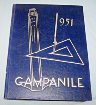 Unsigned 1951 Campanile Yearbook-Rice Institute (University)-Houston, TX - £35.27 GBP
