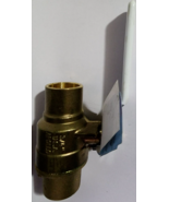 Apollo 3/4 in. x 3/4 in. Forged Brass Sweat x Sweat Full Port Solder Bal... - $37.75 CAD