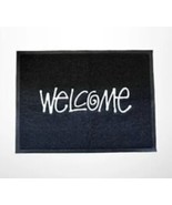 STUSSY  “Welcome” Mat Door Doormat Black And White Size 32 in X 22 in - $118.80