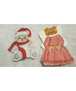 2 Hand Painted Gift Tags On Card Stock. - $220.26 MXN
