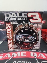 Dale Earnhardt Race Clock New in Box - £14.34 GBP