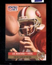 1991 Pro Set #3 Joe Montana Nmmt 49ERS Poy Hof - £4.25 GBP