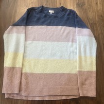 Women’s Time and Tru Multicolor Winter Sweater Size M - £10.39 GBP