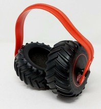 Monster Jam Kids Headphones Truck Tires Child Ear Muffs Hearing Protection Red - £10.88 GBP
