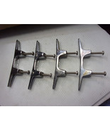 4 Used 6&quot; Chrome  Boat Cleats Hardware  FreshWater Glastron Larson with ... - $49.45