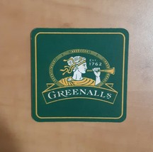 Vintage Greenalls The Original Handcrafted British Gin Beer Coaster Beer Mat - £3.84 GBP